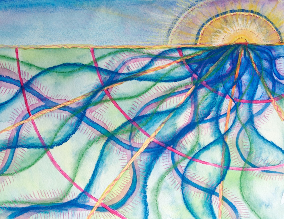 Image “Layers of Patterns”, courtesy of Christine Martell.